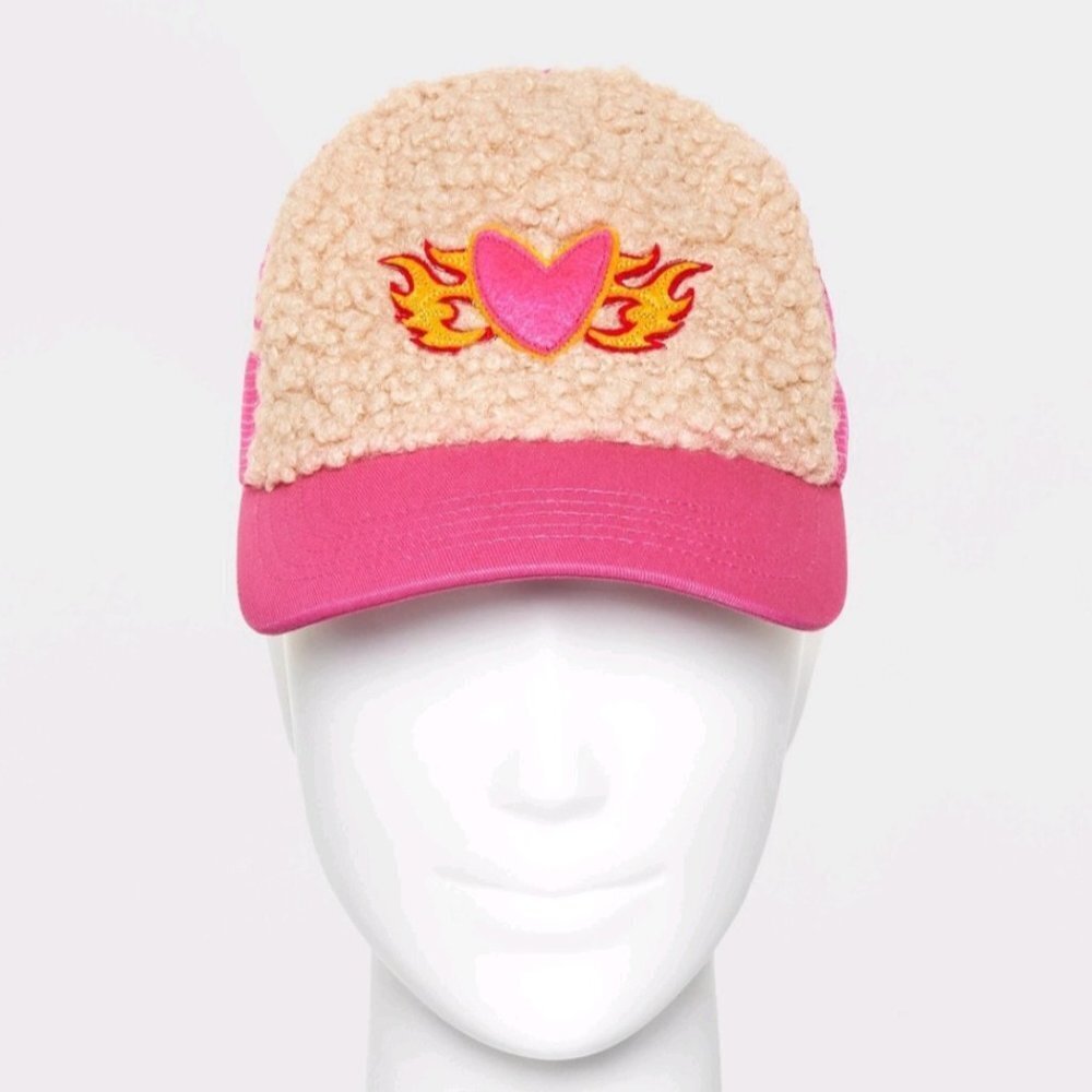 Wild Fable Pink & Taupe Trucker Hat